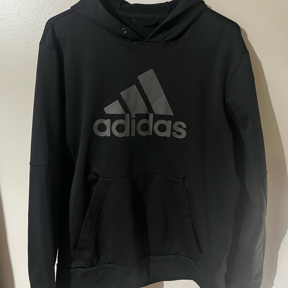 Adidas Logo Pullover Hoodie